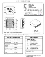 贴片环行器 CL05EL1501AAE 1477-1525MHz 北斗