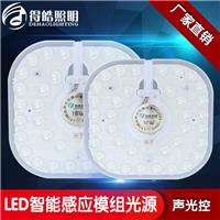 LED模组声光控12w18w白色替换光源模组