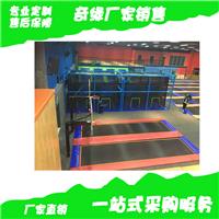 2018新款pvc儿童户外公园大型蹦床 儿童益智跳床闯关拓展厂家直销