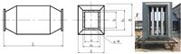 济南供应章丘市优质环保ZF助燃型风机消声器