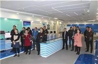 保定市莲池区卫健局一行**莅临蓝创科技考察学习，学习潍坊医养结合新模式