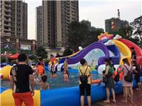 户外大型水上充气乐园出租*水上乐园制作厂家