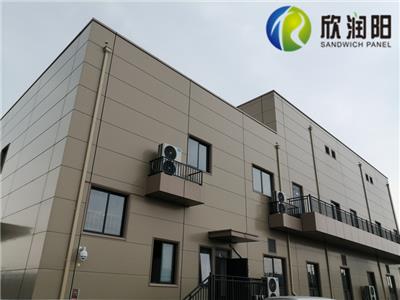 聚氨酯封边岩棉夹芯板 浙江区域需要新型防火金属幕墙横装板的老总可以联系我|厂家定制加工横铺板