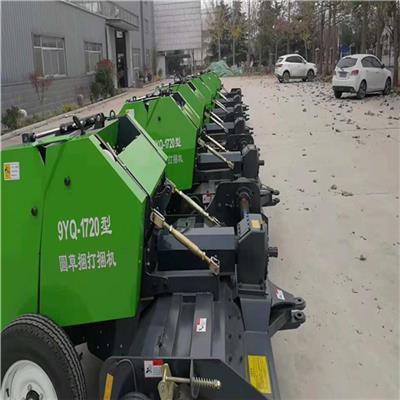 牧草收割青储打捆机厂家电话 玉米秸秆粉碎打捆机价格