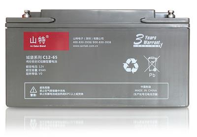 SANTAK山特/城堡系列/C12-65 12V65AH/ UPS**蓄电池