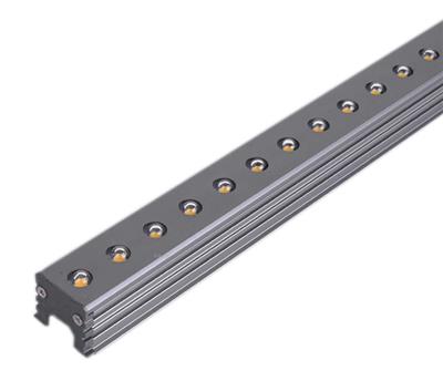 DMX512全彩12W16段线条灯 LED12W全彩外控洗墙灯