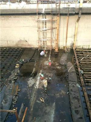 火力发电厂污水处理池漏水补漏施工