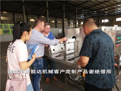巧克力模具清洗机双通道清洗风干一条线两人操作操作方便清洗彻底随洗随用