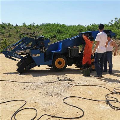 ZWY60小型矿用扒渣机 折叠扒渣机 井巷扒渣机轮胎式 实心