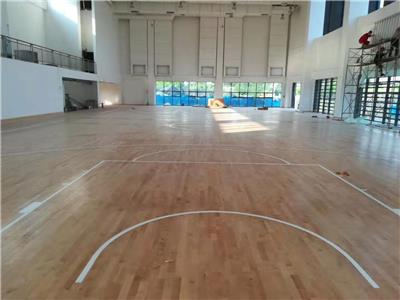 汉寿县篮球运动木地板施工 羽毛球运动木地板