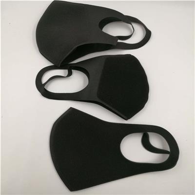 pitta MASK*同款黑色海绵口罩防雾霾花粉防尘真空除味口罩