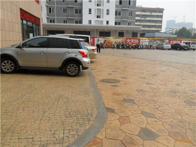 泰州地区厂家直供压花地坪压模地坪 江苏撰石景观