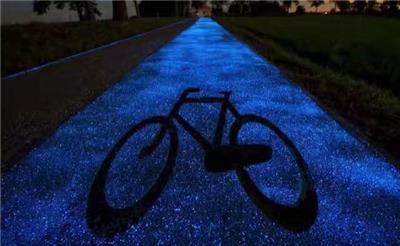 成都彩色透水夜光路面包工包料 透水路面保护剂批发
