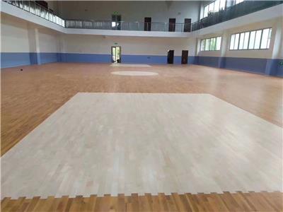 杭州22实木体育地板 工艺精良 性能优异