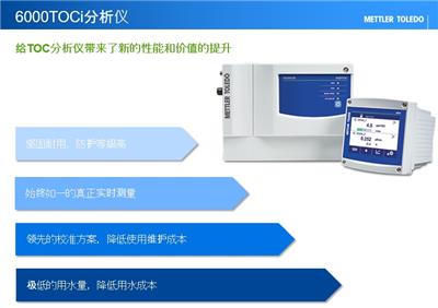 Mettler Toledo梅特勒-托利多 在线TOC监控 6000 TOCi