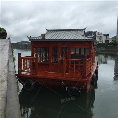 四川手划船价格 观光木船