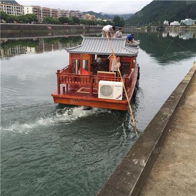 杭州豪华画舫船定制 景区观光船