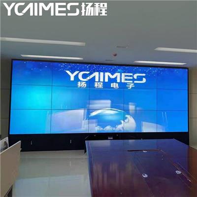 扬程电子55寸高清液晶拼接屏 3.5mm拼缝全彩拼接大屏 液晶监控显示器免费提供设计方案|全国免费上