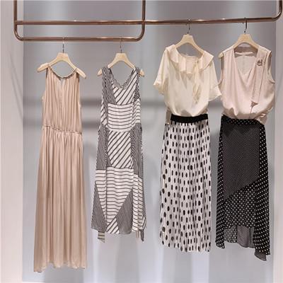 2020夏款朝花夕拾播田服饰品牌折扣女装直播间一手货源走份批发
