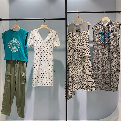 轻奢品牌2020夏款宠爱女人播田服饰品牌折扣女装一手货源走份批发