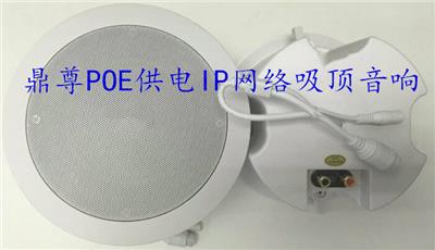 chndzpa POE供电IP网络吸顶音响厂家