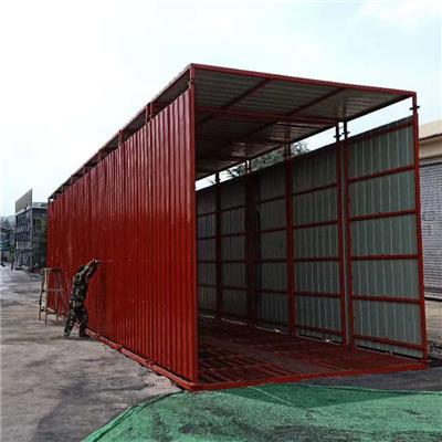 全封闭式高压全自动洗车平台 工地建筑**洗车槽