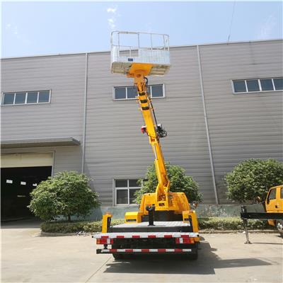 随州21米高空作业车厂家直臂蓝牌21米高空作业车厂家