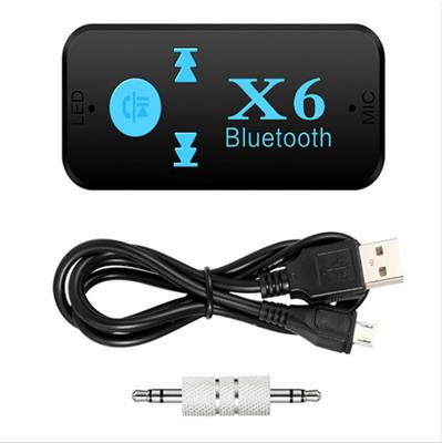 X6蓝牙接收器车载MP3音乐播放器AUX车载蓝牙免提car bluetooth