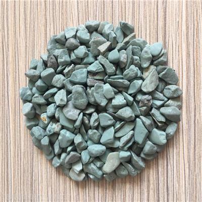 供应园艺资材绿沸石 透水路面彩石子