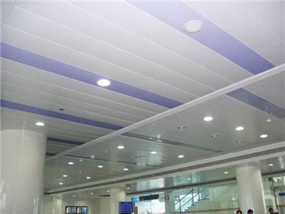 条形铝条扣生产厂家 加油站白色铝条扣 批发铝条扣天花吊顶