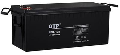 OTP蓄电池12V120AH 免维护 6FM-120 铅酸蓄电池 机房EPS UPS**