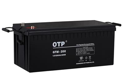OTP蓄电池12V200AH 铅酸免维护 6FM-200 质保三年UPS EPS电源**