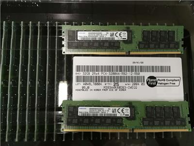 M393A4K40DB3-CWE 三星全新原装32G 2RX4 3200A DDR4 RECC服务器内存