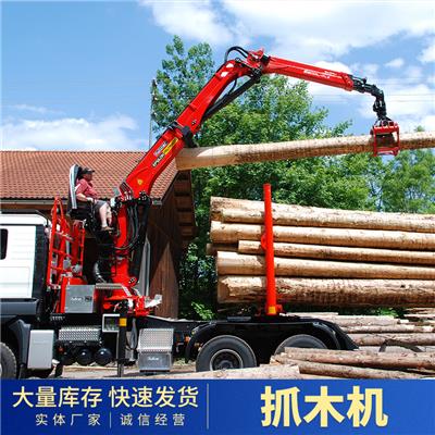 捷瑞抓臂机直销抓木机林业抓草机抓料机旋转抓机