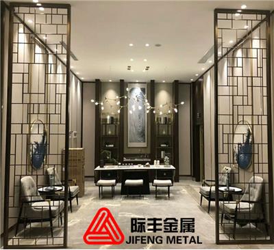 潮州不锈钢屏风隔断来图厂家定制