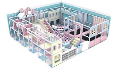 江西新余室内儿童乐园厂家室内游乐设施*淘气堡设备生产户外组合滑梯户外非标生产厂家