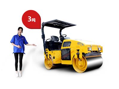 洛阳路通12吨全液压双钢轮振动压路机