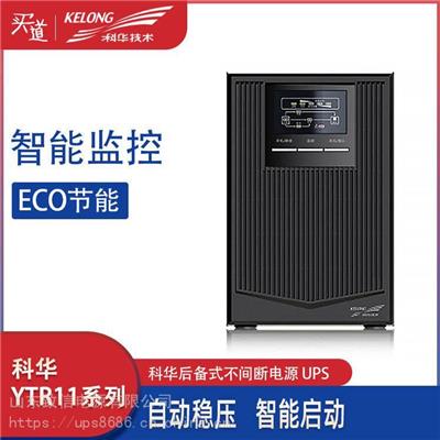 科华UPS电源YTR1101L科华1KVA 800W在线式长效机 现货