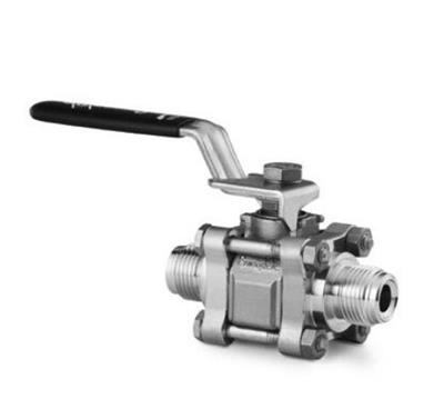 swagelok3件式球阀 SS-62TS4-T 用于石油化工行业
