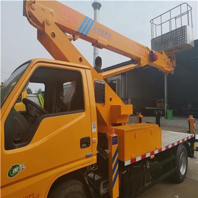 江铃国六直臂21米高空作业车登高车厂家 湖北润力**汽车