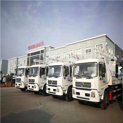 北京高品质小型中型铁路**抑尘车厂家定制5立方8立方9立方等各类环卫喷洒车型