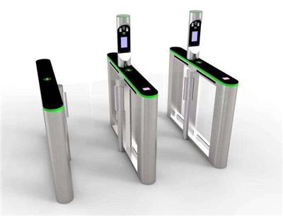 人脸识别通道闸安装 惠州人行通道闸 访客管理功能