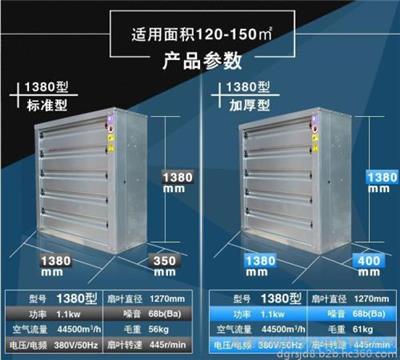 高牧畜牧养殖大功率负压镀锌换气风机
