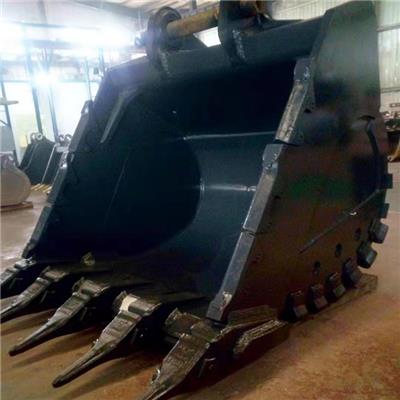 济宁天鸿 挖斗厂家直销柳工990挖掘机铲斗 6.0方岩石型挖机斗 高强耐磨 品质保证