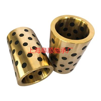 铜套生产厂家 茂名石墨铜套 产品免维修
