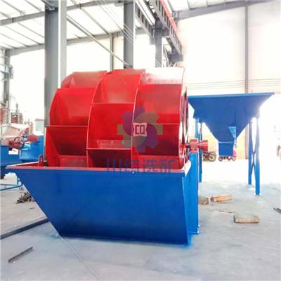 广东佛山洗砂机 轮斗式洗砂机 大型轮斗洗沙机洗沙筛沙生产线