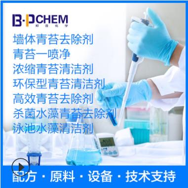 抑菌水藻青苔去除剂 泳池水藻清洁剂 原料 配方 设备 技术支持