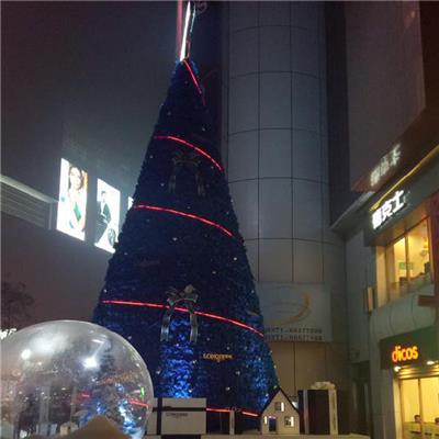 圣诞树厂家 海口框架圣诞树 节日气氛烘托