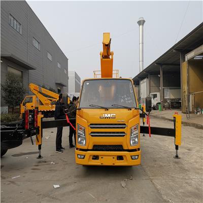 江铃国六底盘高空作业车 直臂17.5米高空作业车图片