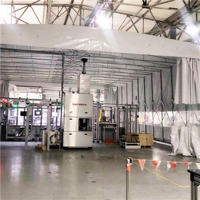 珠海南屏电动喷漆房电动伸缩雨棚型号 XYGG-09 上门安装
